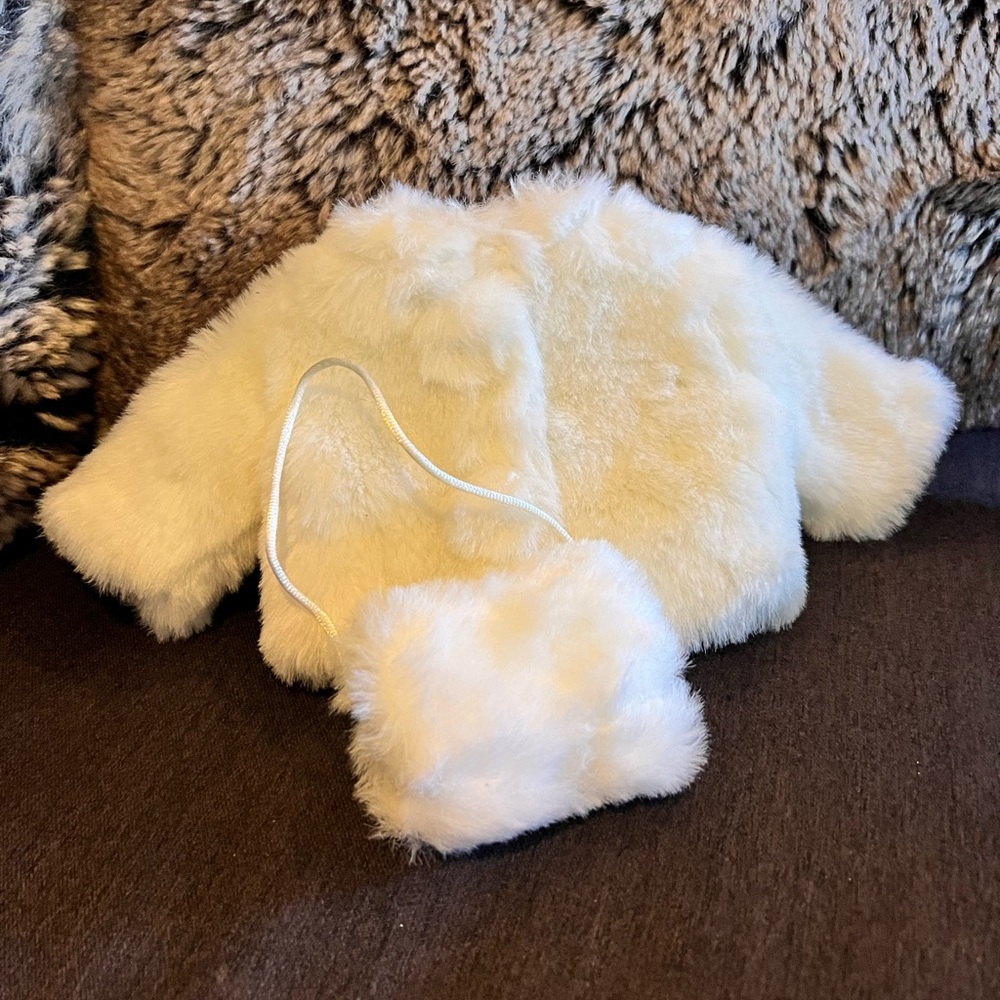 American girl 18” doll coat and muff